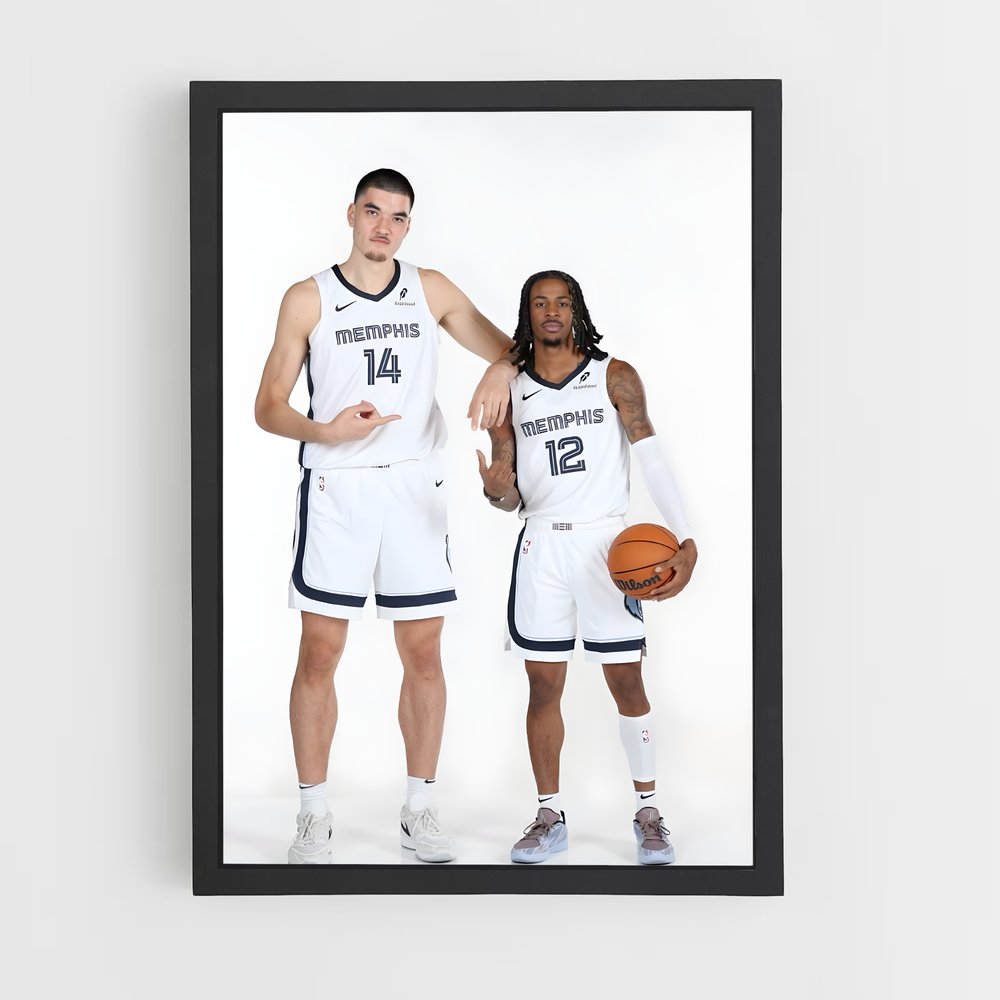 Poster Memphis Mavericks: New Era – affiche Basketball (vue 2)